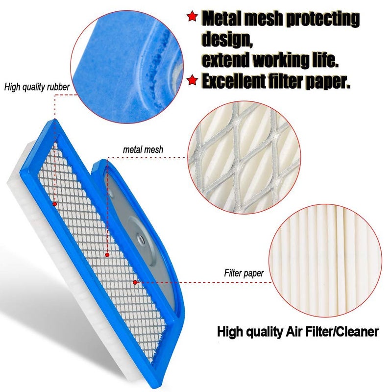 HIFROM Air Filter Pre Filter Replacement for FH451V FH500V FH531V FH580V 17hp 19hp 23hp Kawasaki 11013-7002 John Deere M137556 Ariens 21538200 Gravely 21538200 Air Cleaner - Image 5